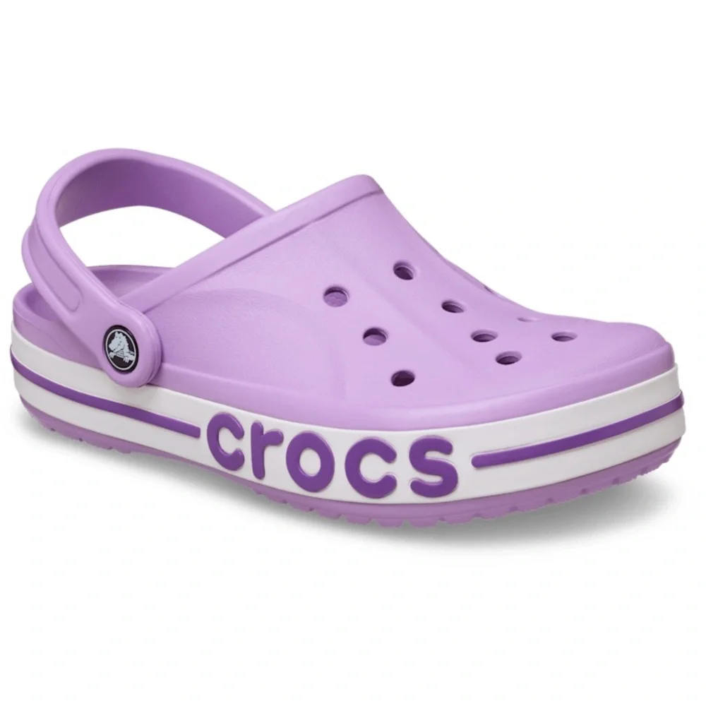 CROCS Purple Sandals with Ventilation and Pivoting Heel Strap - Picture 3 of 9